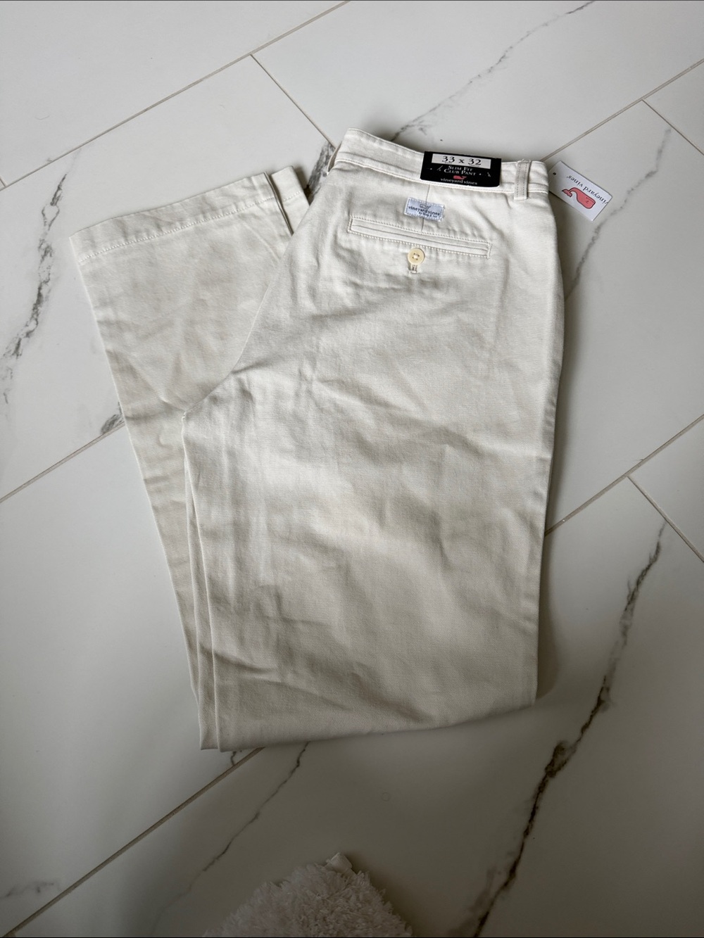 Vineyard Vines Cream Men's Chino Pants